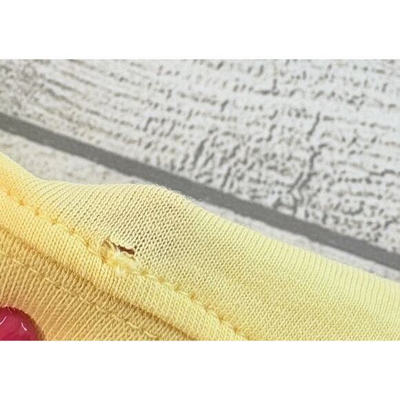 LIFE IS GOOD Men’s T-shirt Forest Moon Outdoor Nature Hike Yellow Cotton Size M - Picture 5 of 6